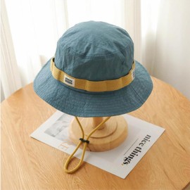 Qwonekou Sombrero de Sol para Mujer Sombrero de Pescador de ala Ancha UPF50+, Ideal para Exteriores, Playa, Vacaciones y Moda Diaria 60001BL