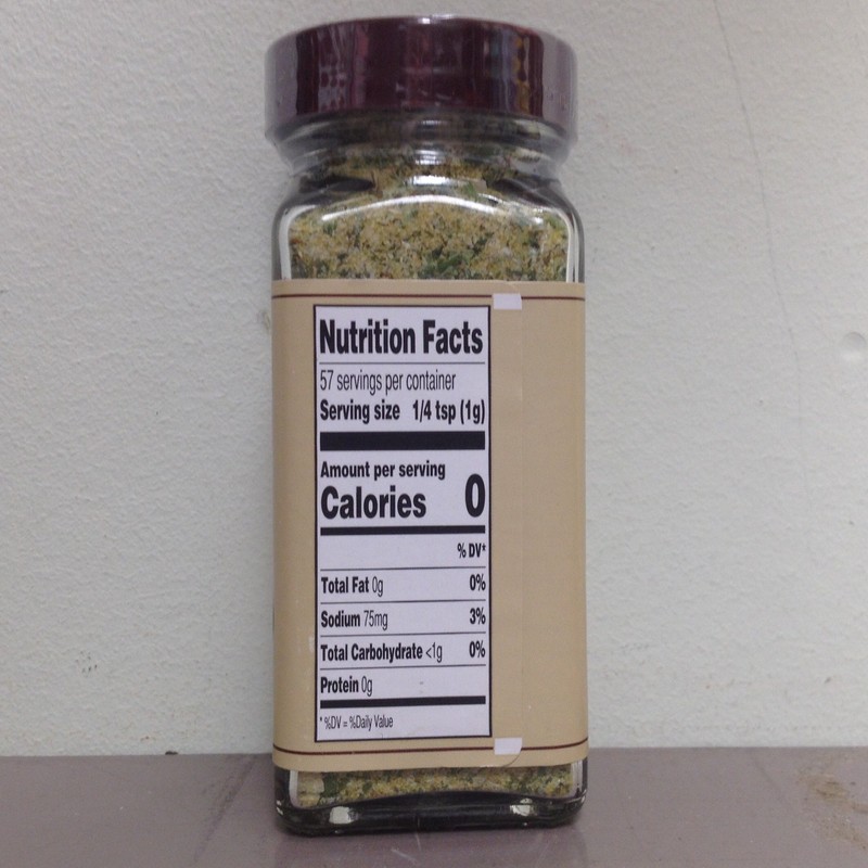 Trader Joe's Onion Salt (Pack of 2)