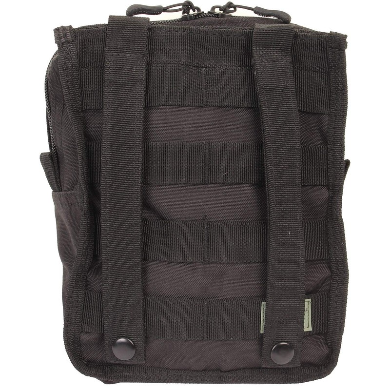 Mil-Tec Laser Cut Molle Belt Pouch - Large (Large, Black)