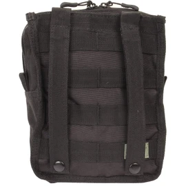 Mil-Tec Laser Cut Molle Belt Pouch - Large (Large, Black)