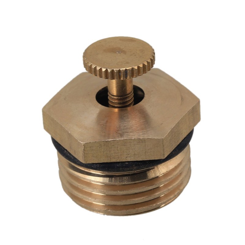 5pcs Brass 1/2" Male Thread Adjustable Misting Nozzles Irrigation Golden