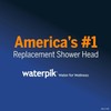 Waterpik One-Touch Dual 2-in-1 Shower System With Rain Shower Head
