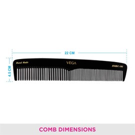 Vega Handmade Black Comb - Graduated Dressing HMBC-101 1 Pcs by Vega Product