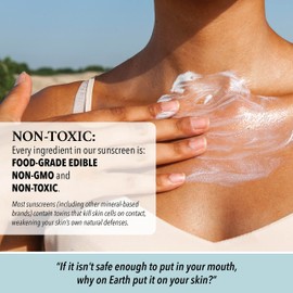 3rd Rock Sunblock SunScreen Lotion SPF 35 / 3.3 OZ (1 Pack) Scented / All Natural Organic Zinc Sunscreen / Aromatherapeutic Chemical Free Sun Protection / Face and Body SunTan Lotion with Moisturizer for Adults