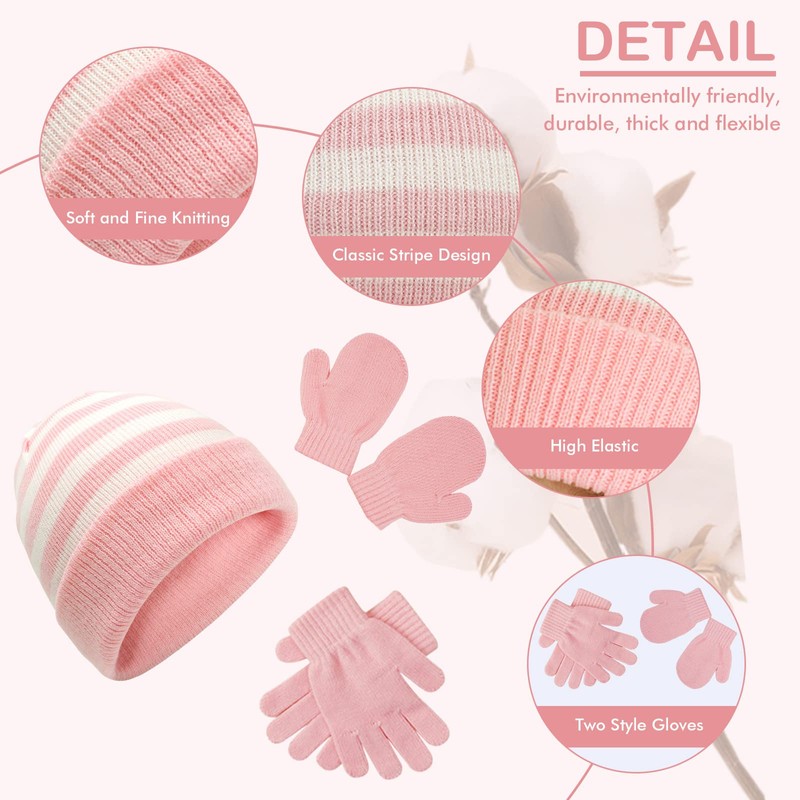 IHCEMIH at Gloves Set, pink