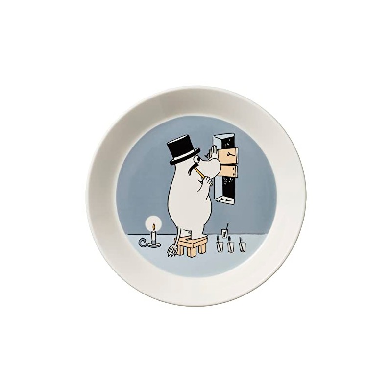 Moomin by ARABIA 1066913 Classic Moomin Papa, Plate, 7.5 inches