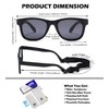NULOOQ Flexible Polarized Baby Sunglasses with Strap Adjustable for Toddler