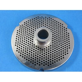 Size #52 x 1/8" FINE GRIND Commercial Meat Grinder Plate by Smokehouse Chef. Fits Hobart, Butcher Boy, Biro, Berkel and others (1/8" 3mm holes)
