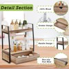 Boulphia 2-Tier Bathroom Organizer Countertop, Bathroom Sink Organizer Countertop, Vanity,
