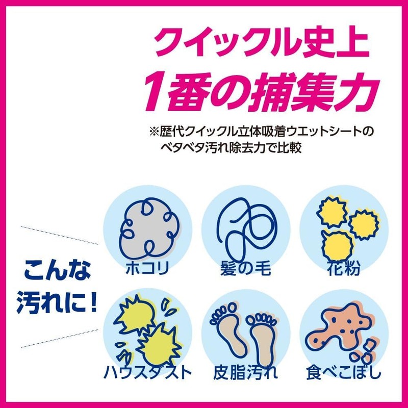 Kao Quickle Wiper Floor Cleaning Tool, 1 Main Unit +