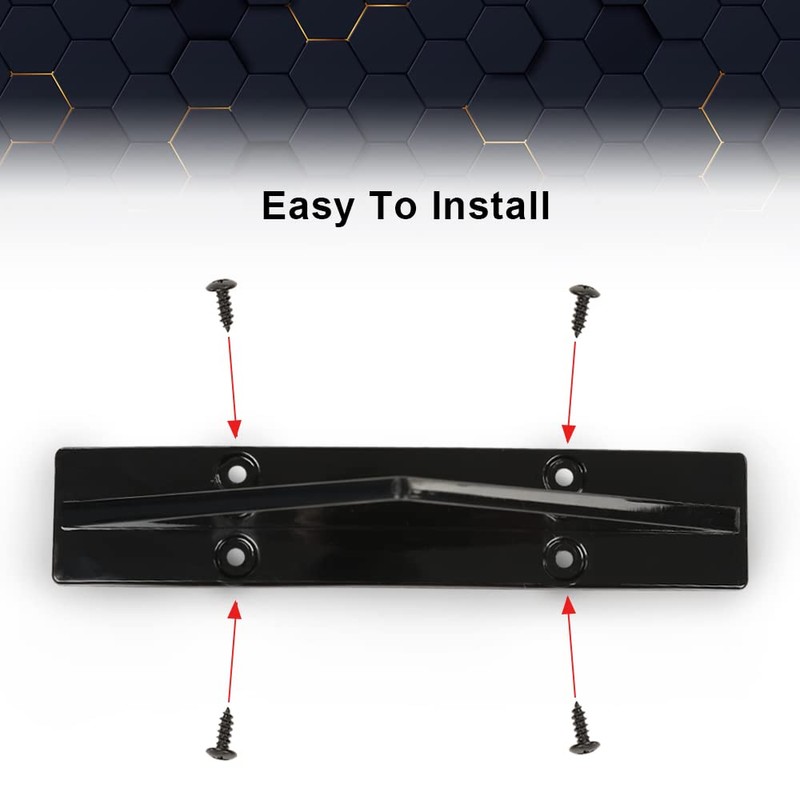 PIT66 Rear Bumper Lip Splitter Diffuser Compatible with Chevy Camaro