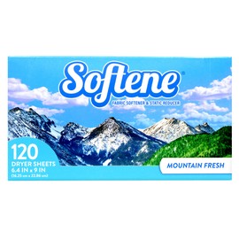 Softene Mountain Fresh Dryer Sheets 120ct