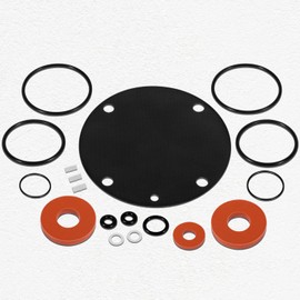 905111 Complete Rubber Repair Kit Fit for Febco Backflow 15-32mm 825Y 825YA 3/4"-1-1/4", Reduced Pressure Zone Assembly, 18pcs…