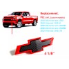 GM Front Small Red Black Bowtie for 2019-2023 Chevy Silverado