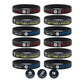 Inkstone Volleyball Motivational Silicone Bracelets Sport Gift Wristbands