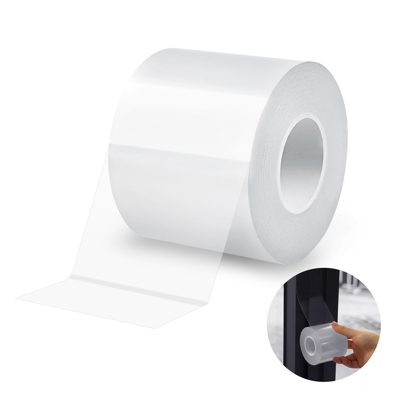 vsshe Transparent Joint Sealing Tape, Waterproof, Doors, Windows, Door Sealing