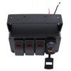 3 Gang Rocker Switch Panel, Waterproof Toggle Switch, Marine Boat