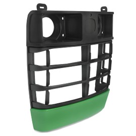 ECOTRIC Tractor Front Grille Grill Replacement for LVA11379 Compatible with Lawn Mower John Deere 4200 4210 4300 4310 4400 4410 4500 4510 4600 4610 4700 4710 Black&Green