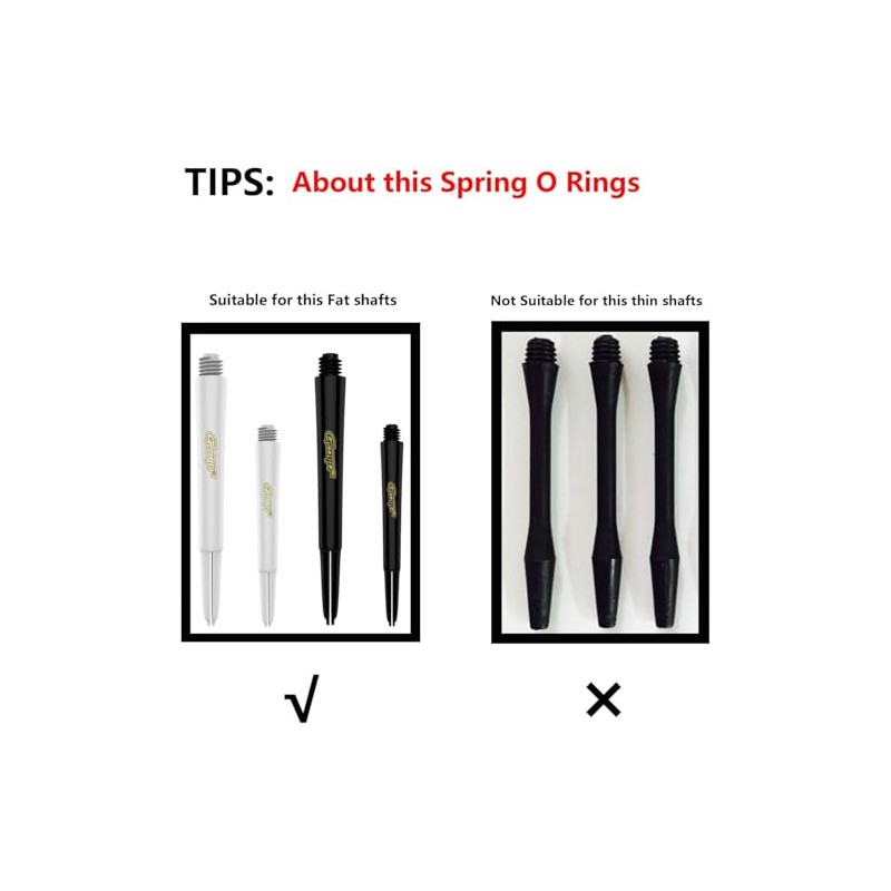 CyeeLife-Dart Flights Punch+100Spring Rings-Dart Accessories puncher kit for Plastic shafts