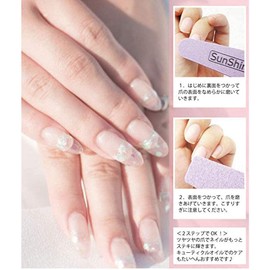 Lifework Concierge Sponge Nail File Buffer 6 Colors Set Professional Nail Care 100 180G