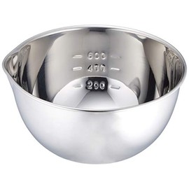 Endoshoji Stainless Steel Handless Single Mouth Ball with Graduation, Small