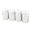 TOMALL Silver Bullet Shell Valve Caps for Automotive Offroad Truck