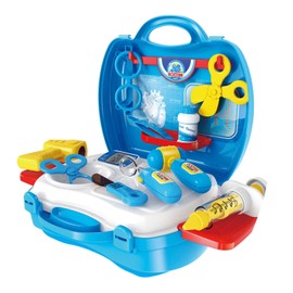 Generic A and E Imports - Portable Doctor Case Play Set 18 Piece Set