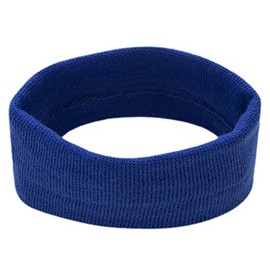 Bandana.com Royal Blue USA Made Stretch Headband - Dozen Packed