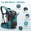 Zounich Hydration Backpack, Breathable Running Backpack with 3L Water Bladder,