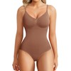BRABIC Bodysuit Shapewear for Women Tummy Control Panties Seamless Sleeveless