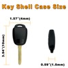 HYQ12BDM Key Fob Shell for 2012-2017 Toyota Camry, for 2014-2017