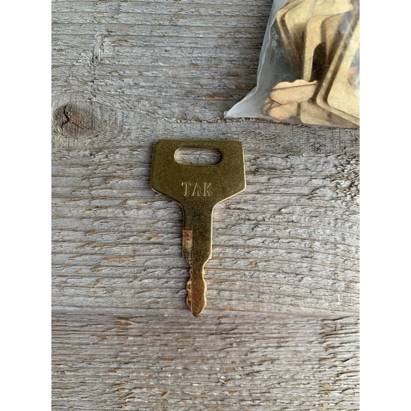 Takeuchi 1 Takeuchi Excavator & Track Loader Key Factory D17001-00019