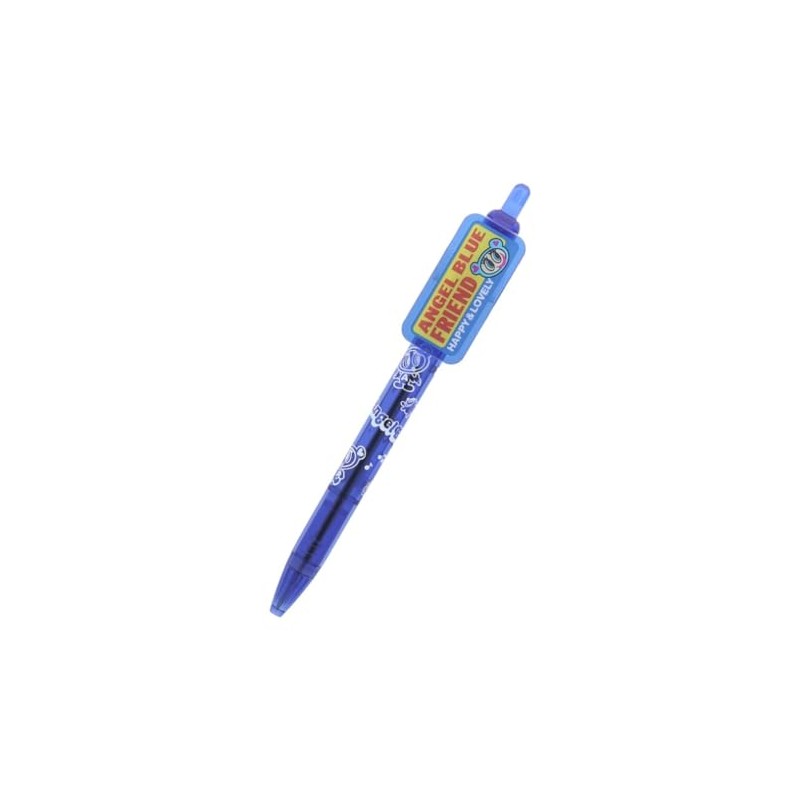 Sunstar Stationery S4654706 Angel Blue Permanent Ballpoint Pen with Plate