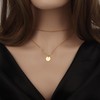 MOTIBACK 14K Gold Plated Layering Necklaces for Women – Stylish