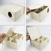 Amonk 10x8x4in Multi-Chamber with Play Tunnel Hamster House for Small