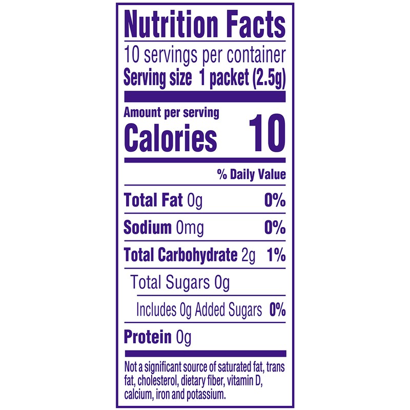 Crystal Light Citrus On-The-Go Powdered Drink Mix with Caffeine, 10