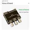 2.1 Channel Audio Amplifier Module Bluetooth Stepless Tuning 10 Sounds