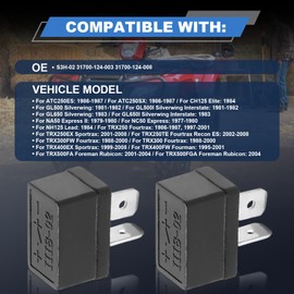 2PCS S3H-02 Silicon Rectifier Diode 2001-2004 Foreman Rubicon Assembly Relays Voltage Car Motorcycle Parts Alternator Regulator 31700-124-003 31700-124-008 TRX500FA