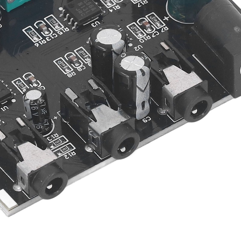 2 Channel Sound Mixer Low Noise Volume Adjustable 2 in
