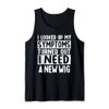 Wig Collector Periwigs Lover Artificial Hair Symptoms Tank Top