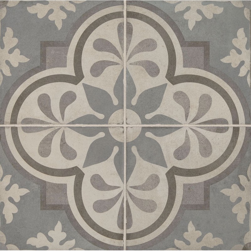 8x8 Whispers in Azure Encaustic Porcelain Tile Wall Floor (1)