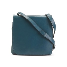 Patricia Nash Granada Leather Crossbody (Safflower Blue)