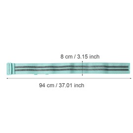 URRNDD Adjustable Resistance Bands Non-Slip Hip Exercise Loops Circle Gym Yoga Fitness Exercise Unisex(Light Green)