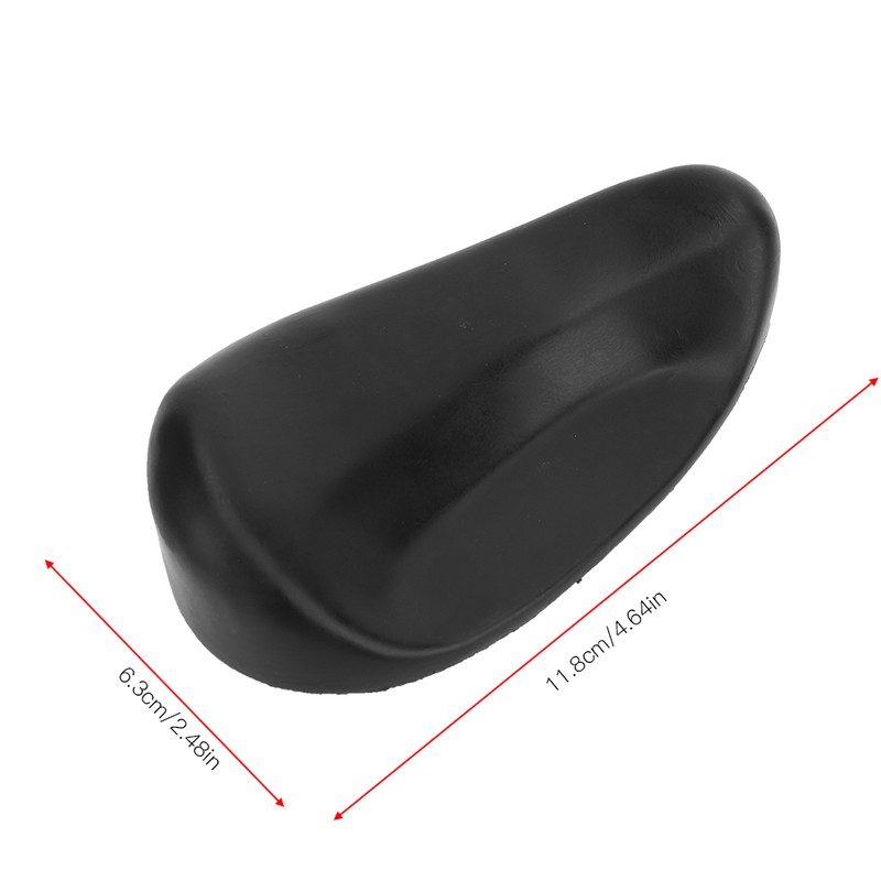 Black TPU Violin Shoulder Rest Pad Soft Musical Instruments Parts