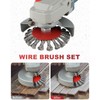 Rocaris 36 Pack 4 Inch Wire Wheel for 4 1/2