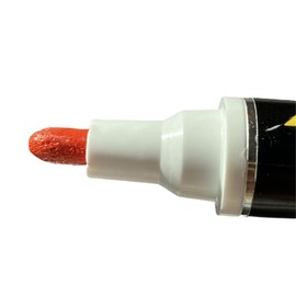 Competitive Advantage Enamel Paint Marker | MPD-15 | MEDIUM - 3 packs | Industrial Grade - 10ml | Multi-Surface | (17) Colors | Non-Toxic | Apiary Friendly (Orange)