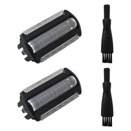 New Version Replacement Foil Blade Compatible for MANSCAPED The Lawn Mower 5.0 Ultra Hair Trimmer, Stainless Steel Groin Hair Foil Shaver Head for Close Body Hair Grooming, 2 Pack