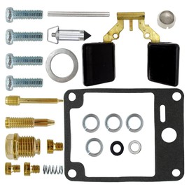 2-Pack Carburetor Carb Rebuild Repair Kits with Float Replacement for Yamaha Virago 700 XV700 1984-1987
