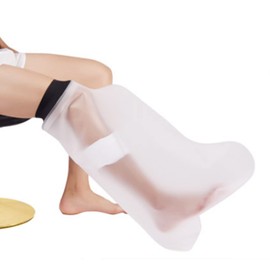 NICEYEA Waterproof Leg Cast Cover for Shower Soft Comfortable Foot Protector Cover Reusable Adult Surgery Casts Boots Protector Elastic Arm Cast Bag for Bandage