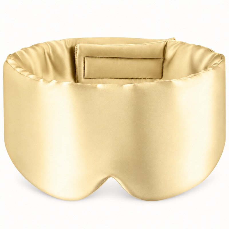 Mulberry Silk Sleep Mask for Comfortable Rest – Soft Light-Blocking